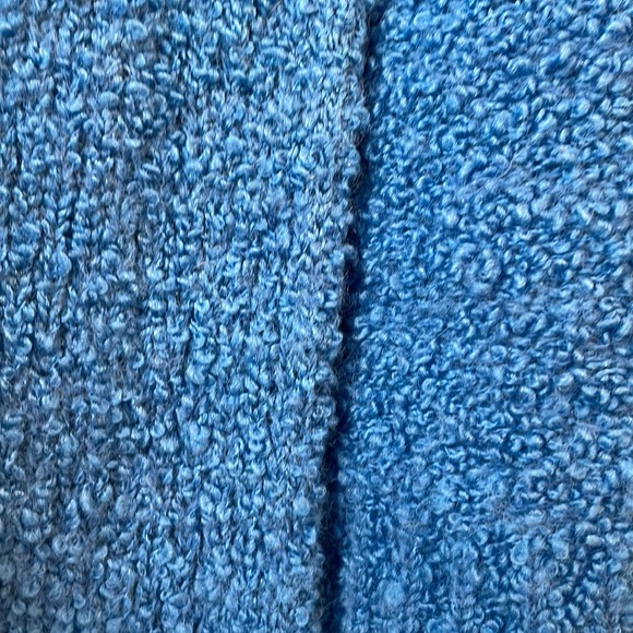 Susan Bristol Cardigan Vintage Wool Blend Boucle' Open Front Sweater, M - Picture 4 of 9